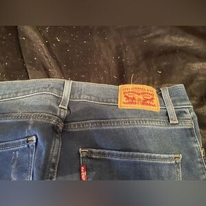 Levi's High Rise Super Skinny Jeans - Indigo